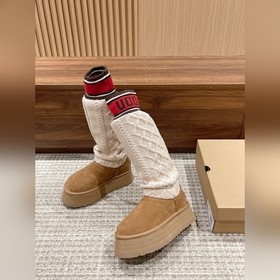 UGG# Фирменные высокие шерстяные ботин