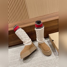UGG# Фирменные высокие шерстяные ботин