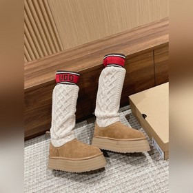 UGG# Фирменные высокие шерстяные ботин