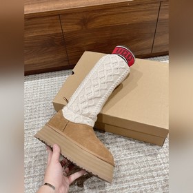UGG# Фирменные высокие шерстяные ботин