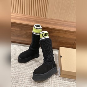 UGG# Фирменные высокие шерстяные ботин