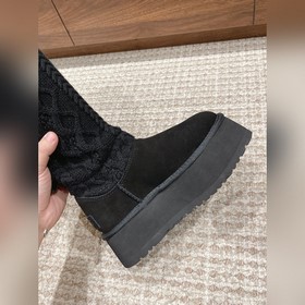 UGG# Фирменные высокие шерстяные ботин