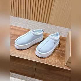 UGG Tazz Chunky Sole Slip-On Fur Bo