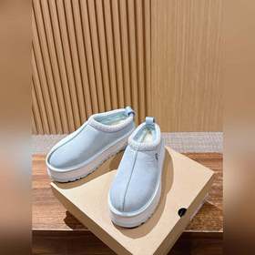 UGG Tazz Chunky Sole Slip-On Fur Bo
