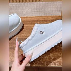 UGG Tazz Chunky Sole Slip-On Fur Bo