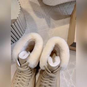 Новые высокие ботинки UGG с шнурками, 