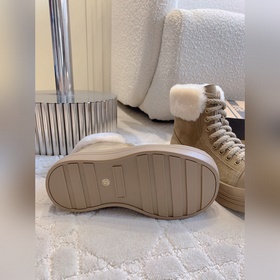 Новые высокие ботинки UGG с шнурками, 