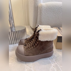 Новые высокие ботинки UGG с шнурками, 