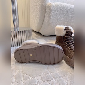 Новые высокие ботинки UGG с шнурками, 