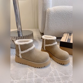 Новые утепленные зимние сапоги UGG с ш