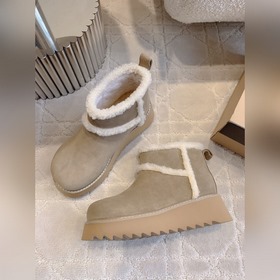 Новые утепленные зимние сапоги UGG с ш