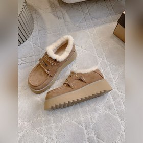 Новые ботинки UGG с толстой подошвой и