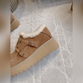 Новые ботинки UGG с толстой подошвой и