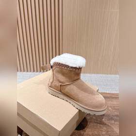 Осенне-зимние хлопковые сапоги UGG с м