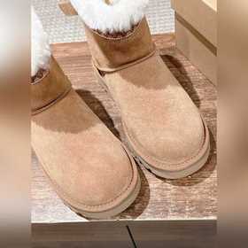 Осенне-зимние хлопковые сапоги UGG с м
