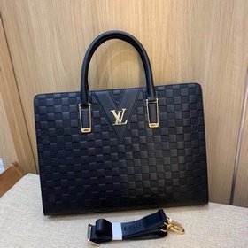 Портфель Lv с оригинальной фурнитурой