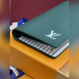 M25800 Зеленый! Длинный кошелек с водн