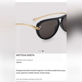 Bottega Veneta МОДЕЛЬ： BV1418S РАЗМЕ