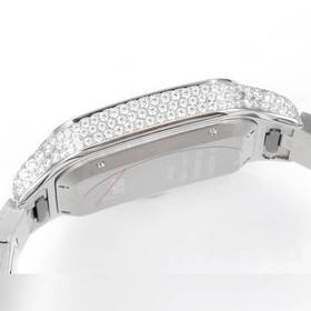 Новинка THB： Cartier Santos с кожаным 