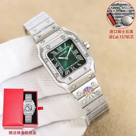 CLF Cartier, женские часы «Сантус» ми