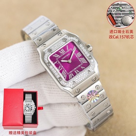 CLF Cartier, женские часы «Сантус» ми