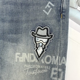 Fendi 26SS： новые джинсы весна-лето. И