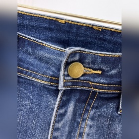 Мужские джинсы FENDI из ткани «Таннин»
