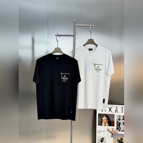 Новинка FENDI 25s： мужская футболка с