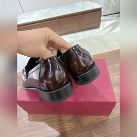 Мужские кожаные туфли Ferragamo： верх 