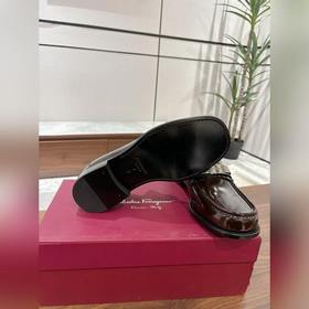Мужские кожаные туфли Ferragamo： верх 