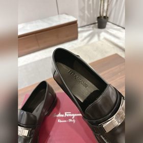 Мужские кожаные туфли Ferragamo： верх 