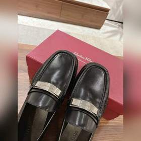 Мужские кожаные туфли Ferragamo： верх 