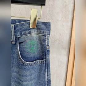 Мужские модные джинсы GUCCI с широкими