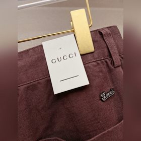GUCCI — новейшие брюки в стиле кэжуал 