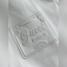 Футболка GUCCI с круглым вырезом и кор