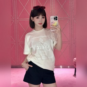 GUCCI 26SS： Мягкая трикотажная футболк