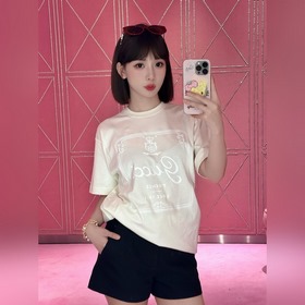 GUCCI 26SS： Мягкая трикотажная футболк