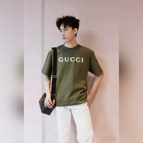 GUCCI, трикотажная футболка с коротким