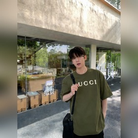 GUCCI, трикотажная футболка с коротким