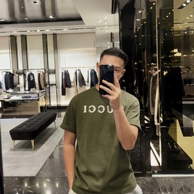 GUCCI, трикотажная футболка с коротким