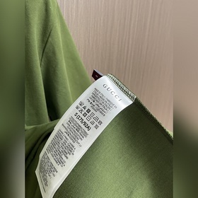 Футболка GUCCI с объемной вышивкой и к
