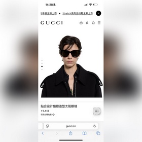 Модель GUCCI： GG2043SA Размер： 53, ш