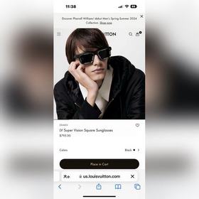 LOUIS VUITTON МОДЕЛЬ： Z2442U РАЗМЕР：