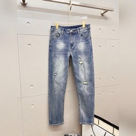 Мужские джинсы Moncler из ткани «Танни