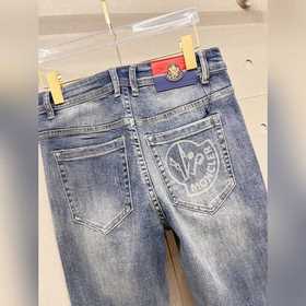 Мужские джинсы Moncler из ткани «Танни