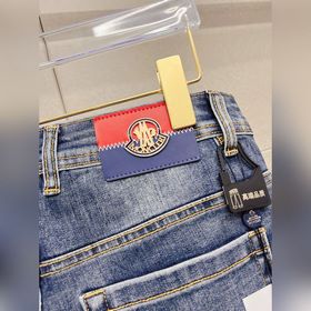 Мужские джинсы Moncler из ткани «Танни
