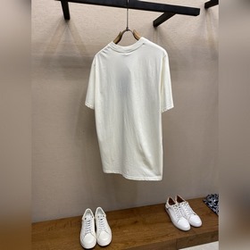 Футболка Moncler с принтом виде размыт