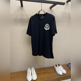 Футболка Moncler с логотипом, нанесенн