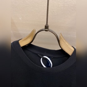 Футболка Moncler с логотипом, нанесенн
