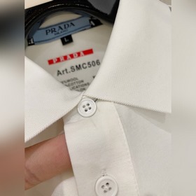 Prada, 100% длинноволокнистый хлопок и